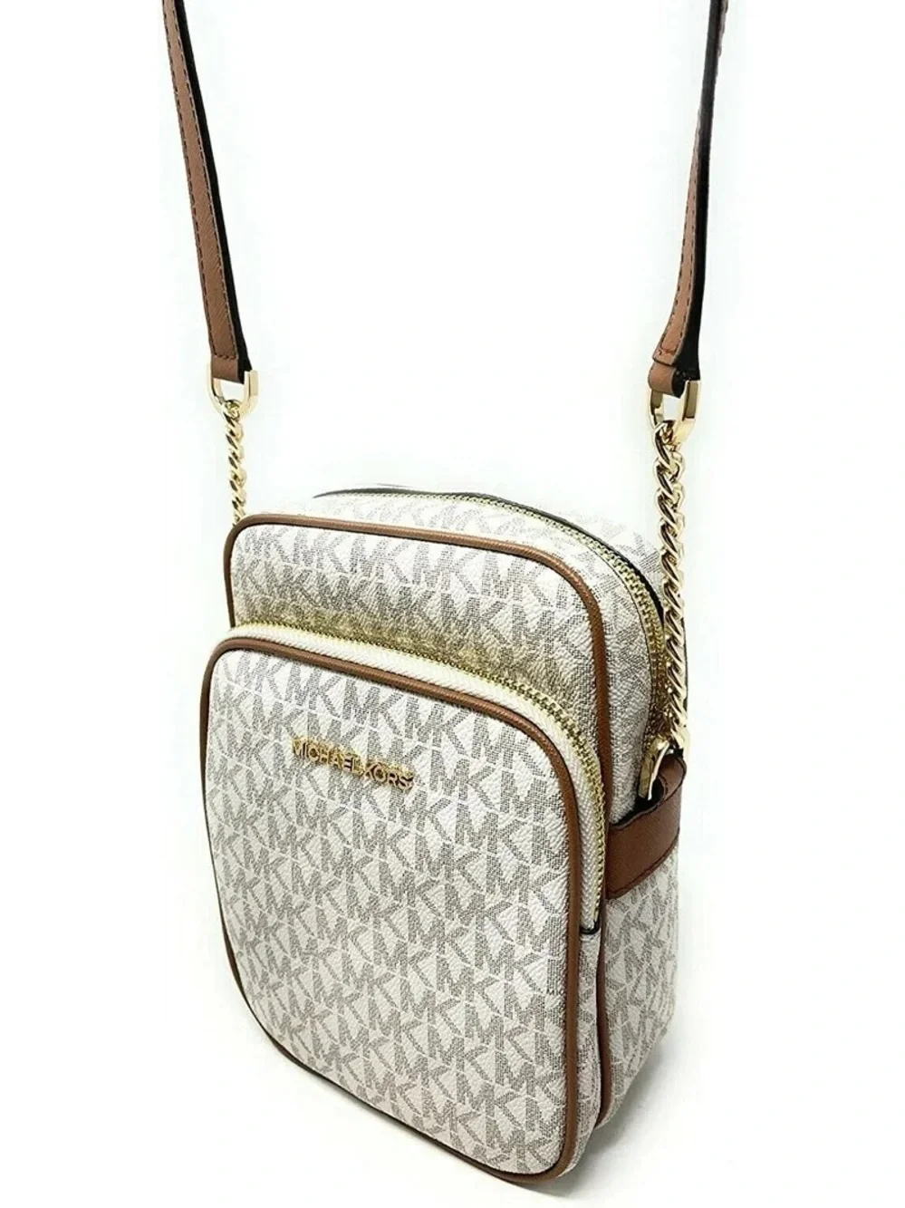 Michael Kors Crossbody Purse with Gold Hardware